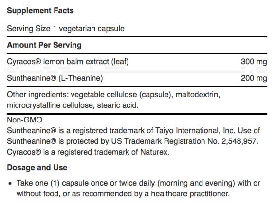 Supplement Facts