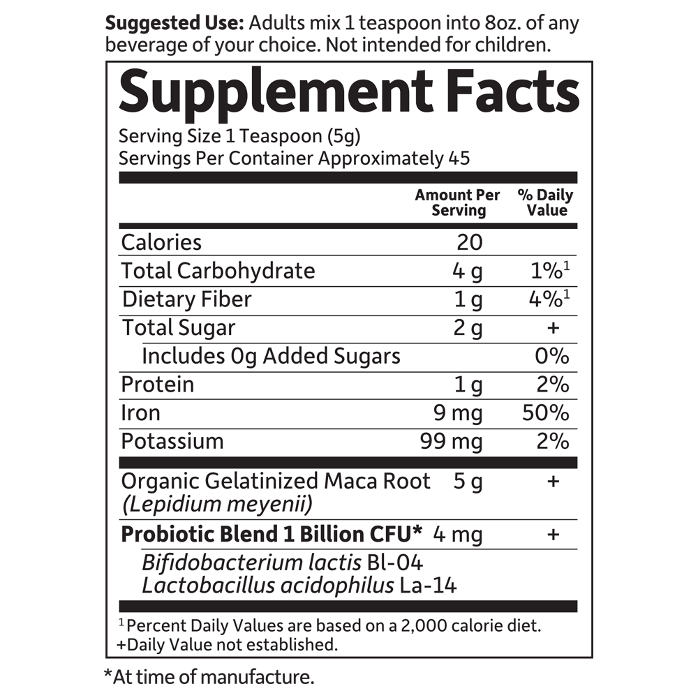 Supplement Facts