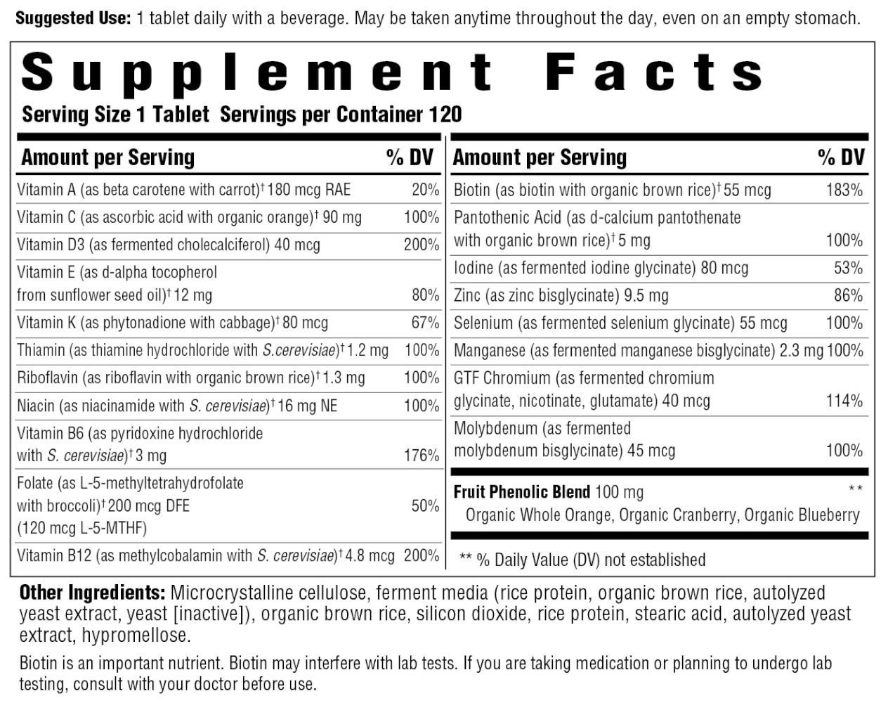 Supplement Facts