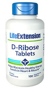 Life Extension D-Ribose 100 Veg Tablets