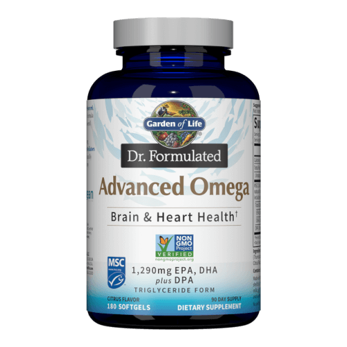 Garden of Life Dr Formulated Advanced Omega Lemon 180 Softgels