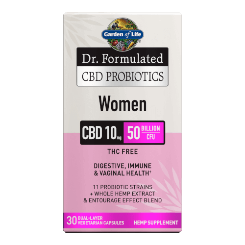 Garden of Life Dr Formulated CBD Probiotics Women  30 Capsules