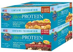 Garden of Life FucoProtein Bars  Chocolate Macadamia Box of 12 Bars