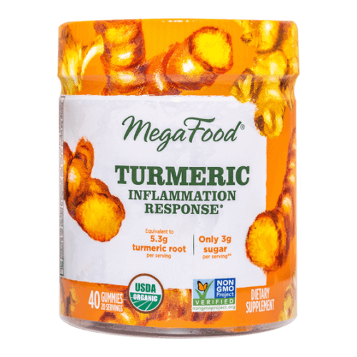 MegaFood Gummy Turmeric Inflammation Response  40 Gummies