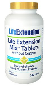 Life Extension Mix Without Copper 240 Tablets