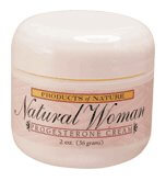 Products of Nature Natural Woman Progesterone Cream 2 oz Jar