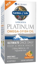Minami Platinum Ultimate Once Daily Orange Flavor 60 Softgels