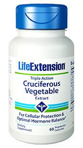 Life Extension Triple Action Cruciferous Vegetable Extract 60 Capsules